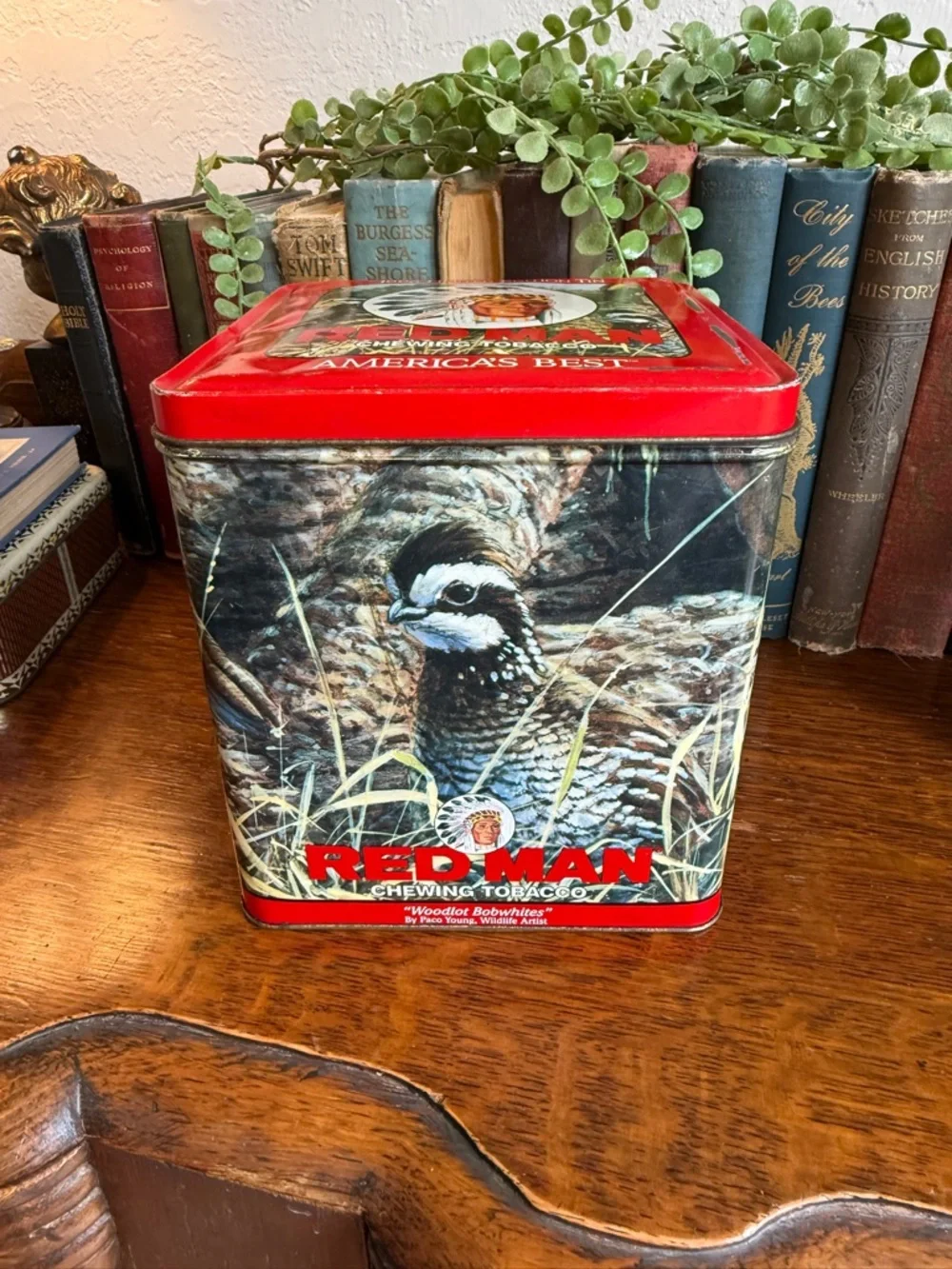 Vintage branded metal